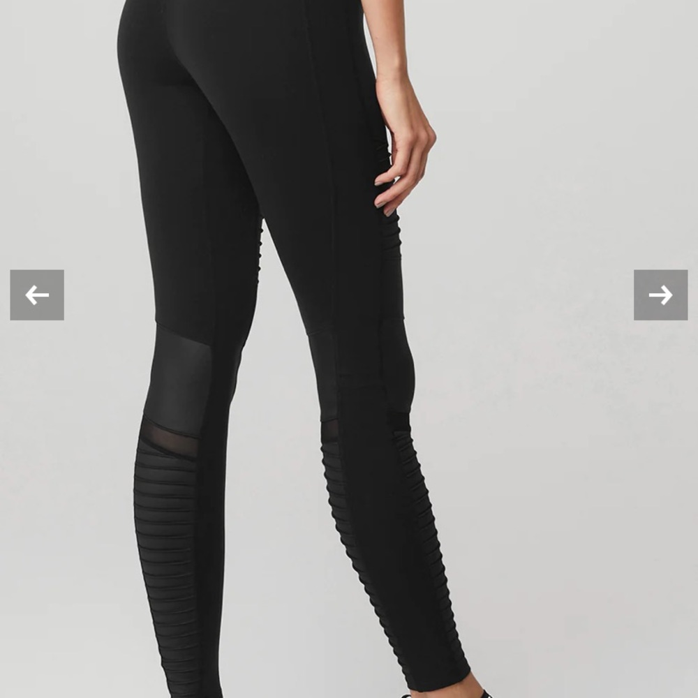 Alo Yoga High-Waist Moto Leggings - Picture 3 of 5